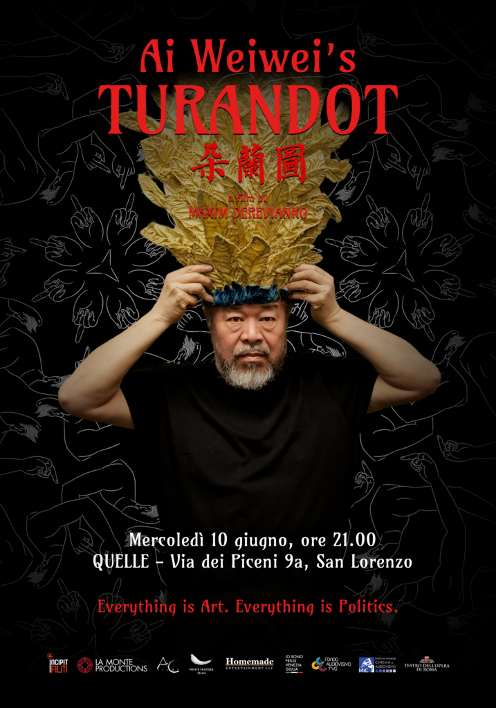 La Turadot di Ai Weiwei - 10 giugno 2026 1 Ai Weiweis Turandot ITA Standard Poster 70x100cm Billing Block
